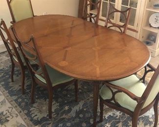 Mid Century Tomlinson Dining Room Set/6 Chairs