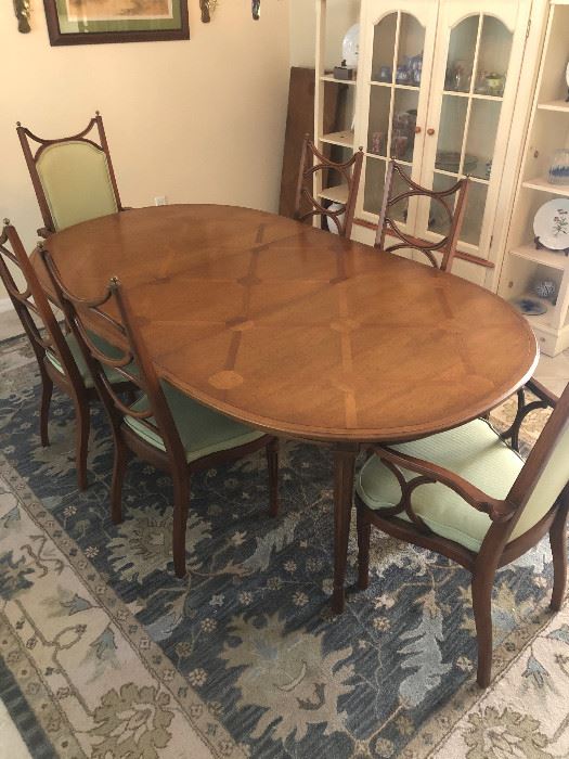 Mid Century Tomlinson Dining Room Set/6 Chairs