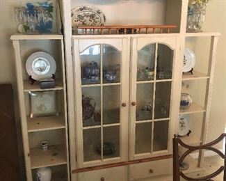 off White Display China Cabinet