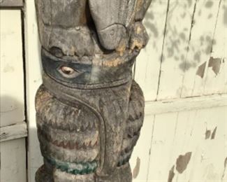 Totem pole figure 3