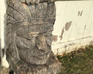 Totem pole figure 4