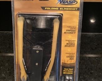 Bolt, The Wasp, folding slingshot new in box