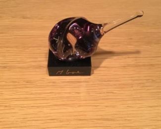Michael Gere hand blown dreidel