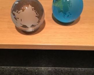 Earth paperweight