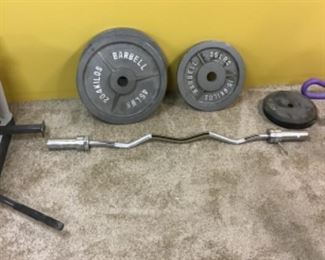Barbell weights and bars