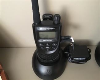 Motorola walkie-talkie