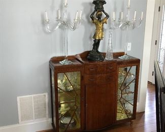 1930’s buffet with a key