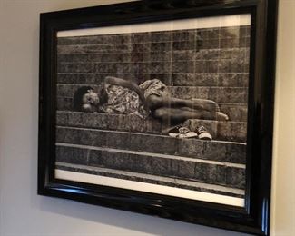 framed photograph