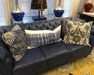 hand printed pillows