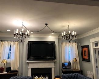 double hung Chandelier is for sale