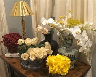 Artificial floral arragnents