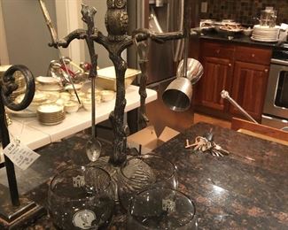 Owl bar set
