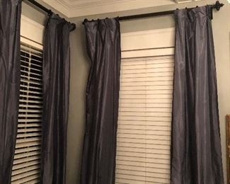 All the drapery in the house is for sale