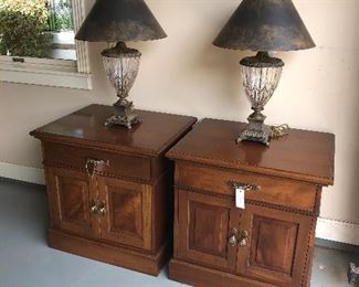 Pair of end tables