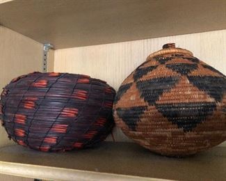 Indian/Mexico hand woven baskets