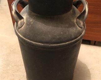 Vintage milk pail. Approx 28" tall.