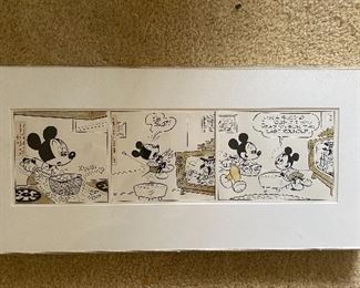 Mickey Mouse Cartoon Cell 12/12