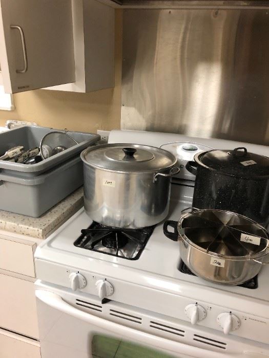 Large cooking items