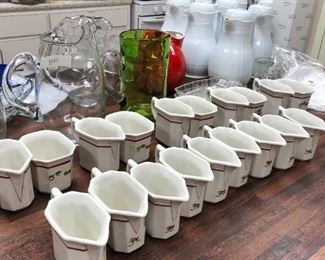 Cafe ware cream & sugar sets