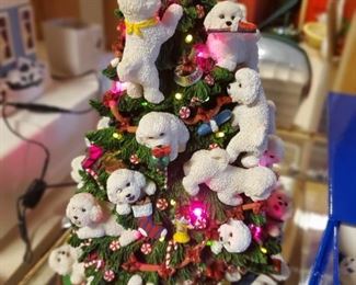 Lighted Danbury Mint Christmas Tree