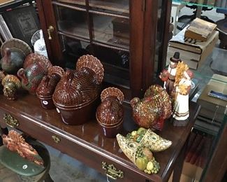 Deck, curio cabinet