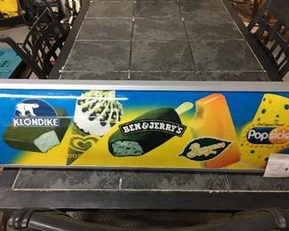 Lighted popsicle sign - works