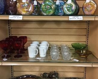 Silverplate, decanters