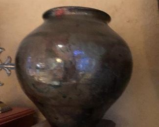 Various raku art pieces.  Range of values from $75-$175