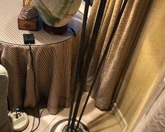 $400.  Fabulous torchiere floor lamp. 6’ High. Retails for $1400.   Pick up in Seven Meadows in Katy by November 12. EUC. 