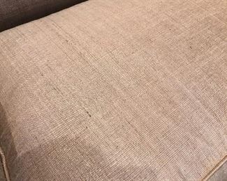 $450.  Gorgeous Beacon Hill loveseat with Jim Thompson silk fabric. EUC except a small rub on back corner (see photos). 35H x 56W x 32D. Pick up in Seven Meadows in Katy, 77494.  Must be picked up by November 12.