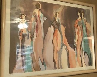 $600.   Signed artist proof.  40H x 53W