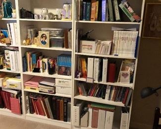 $60.  3 white bookcases  71H x 30W x 30D (each).  Will sell separately for $20 each.