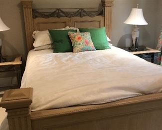 Stanley queen bed/mattress&Springs