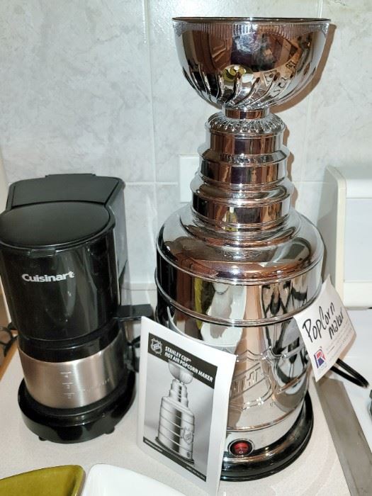 Stanley Cup Popcorn maker!