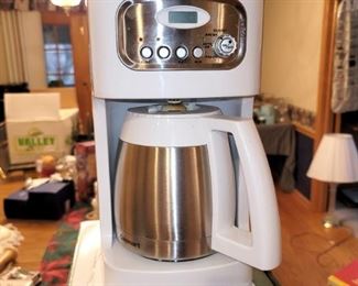 Cuisinart coffee maker, like new with box