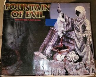 Fountain of Evil.  Cool for your next Halloween Party! (or everyday if you are daring enough!) 