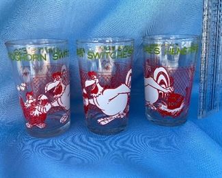 Set of 3 Foghorn Leghorn Jelly Glasses $12.00