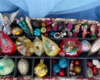 All vintage ornaments shown $24.00