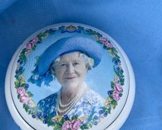 Queen Elizabeth Birthday Trinket Box $7.00
