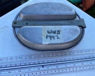 WWII  mess kit $12.00