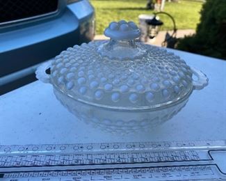 Covered candy dish $10.00
