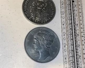 Large Coins $20.00 All 