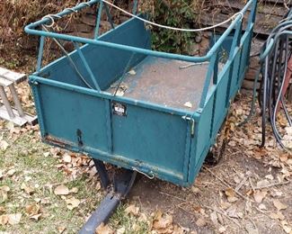 TRACTOR TRAILER-CAN USE W/ JOHN DEER LAWN 