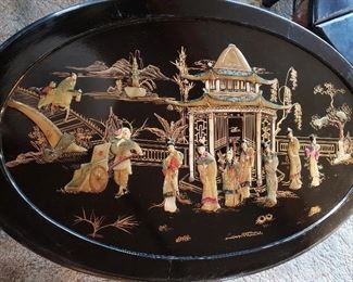 SEATING TABLE W/ BENCHES