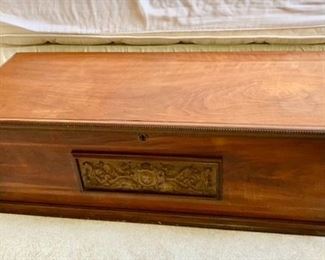 Antique cedar chest w/ legs (not attached)
