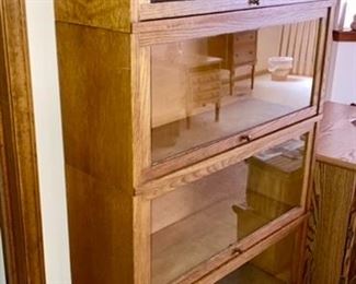 Antique stackable Lawyers bookcase