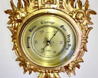 Vintage barometer, Made in England