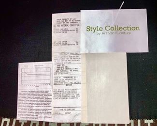 Living room chair, like new from Art Van