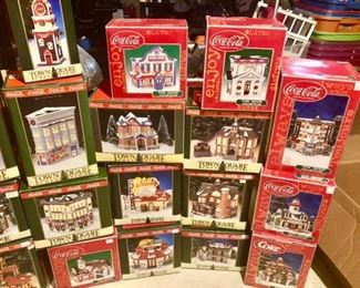 Coca Cola Christmas houses