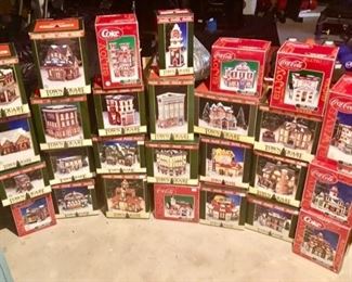 Coca Cola Christmas houses